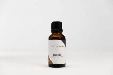 smokey lavender beard oil
