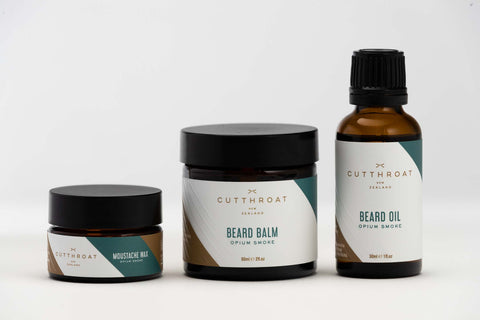 opium smoke beard care and moustache gift set