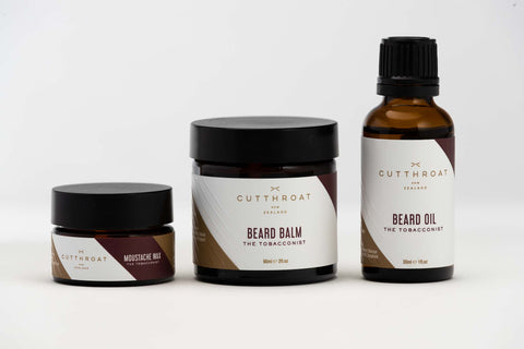 the tobacconist beard care and moustache gift set