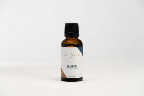 black cedar beard oil