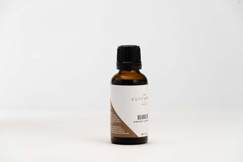 Cutthroat smokey lavender beard oil