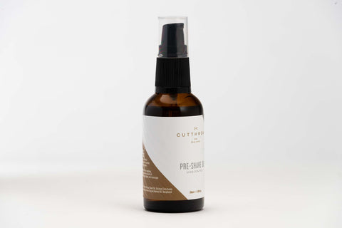 natural unscented pre-shave oil